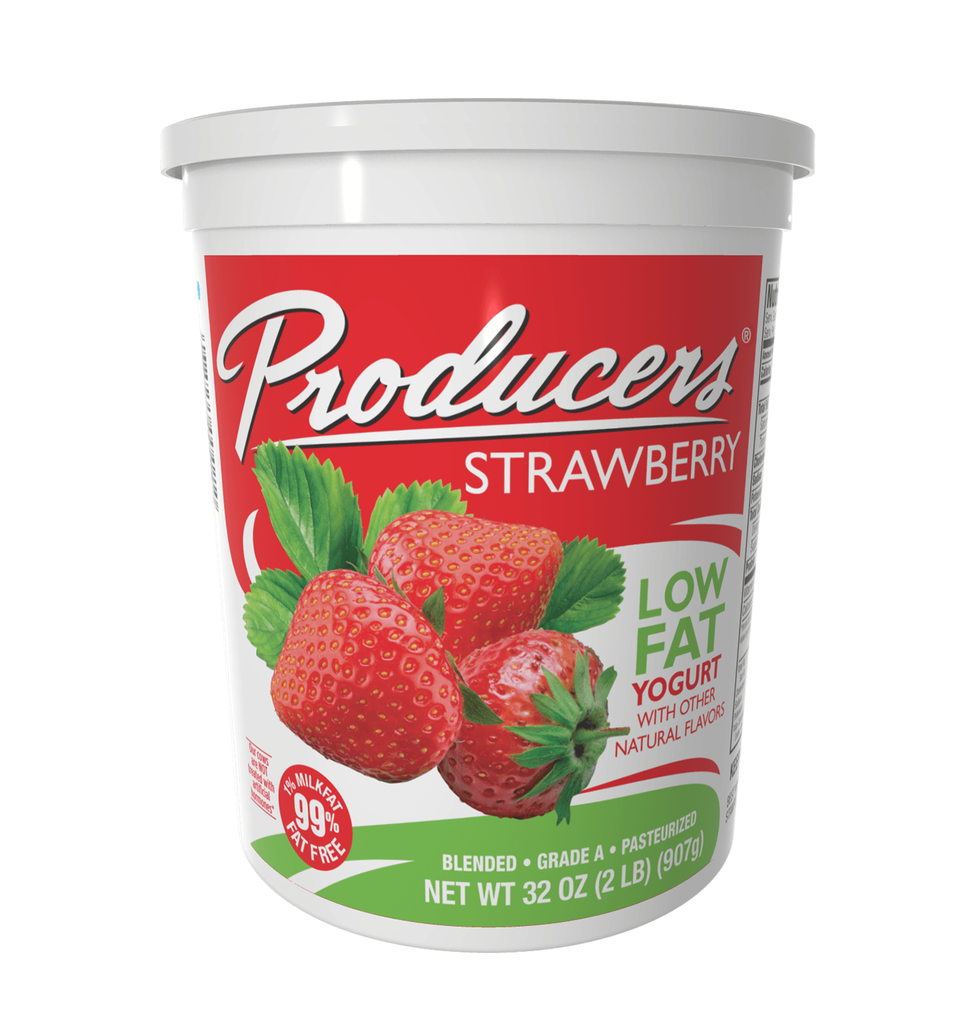 Producers Strawberry Yogurt 32 ounces.