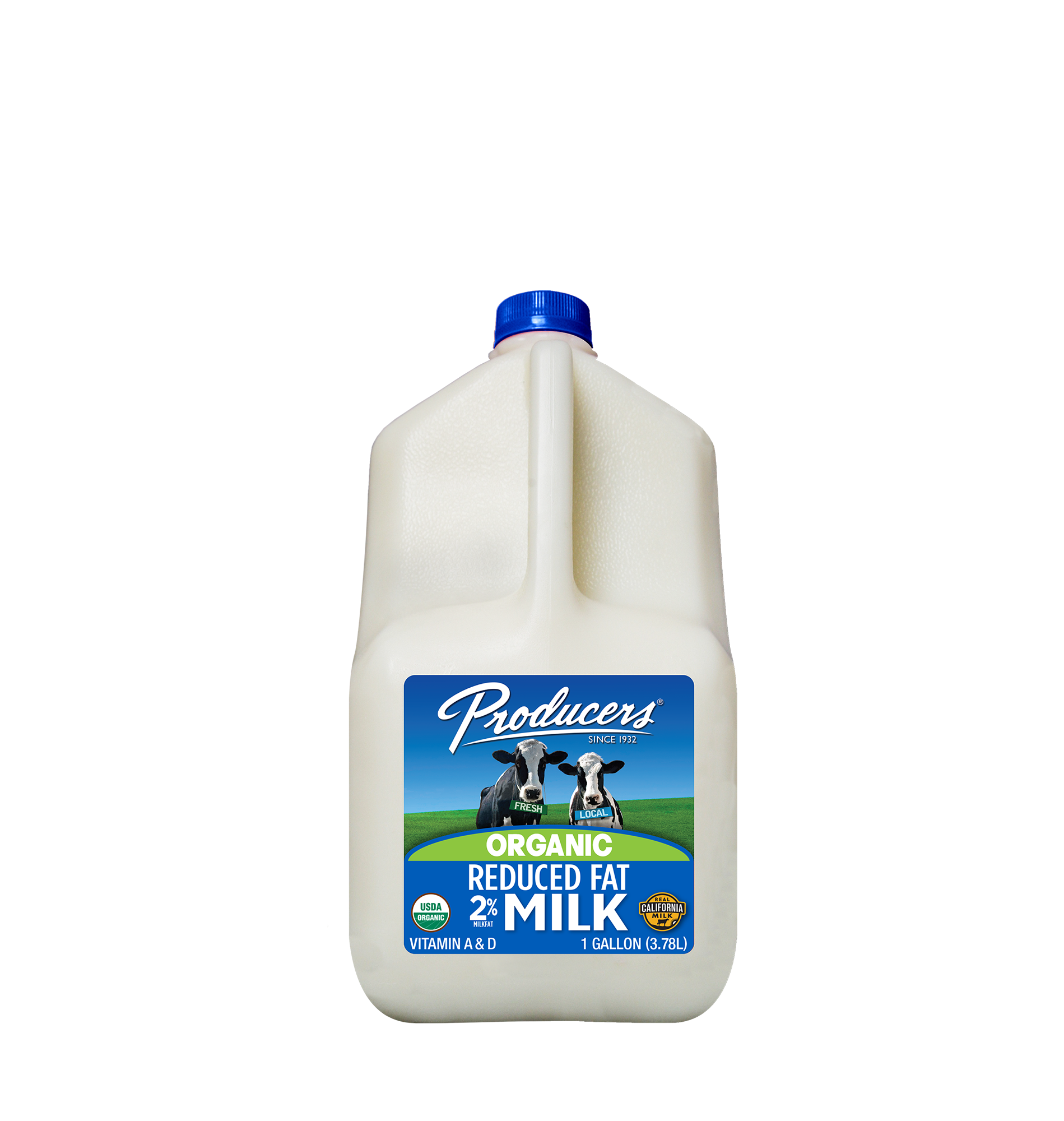 Producers Dairy Reduced Fat Organic Milk