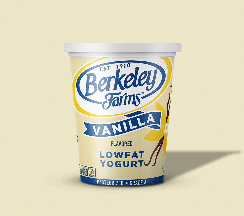 Berkeley Farms Lowfat Yogurt - Vanilla