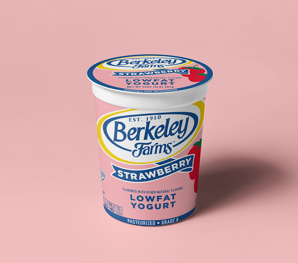 Berkeley Farms Lowfat Yogurt - Strawberry